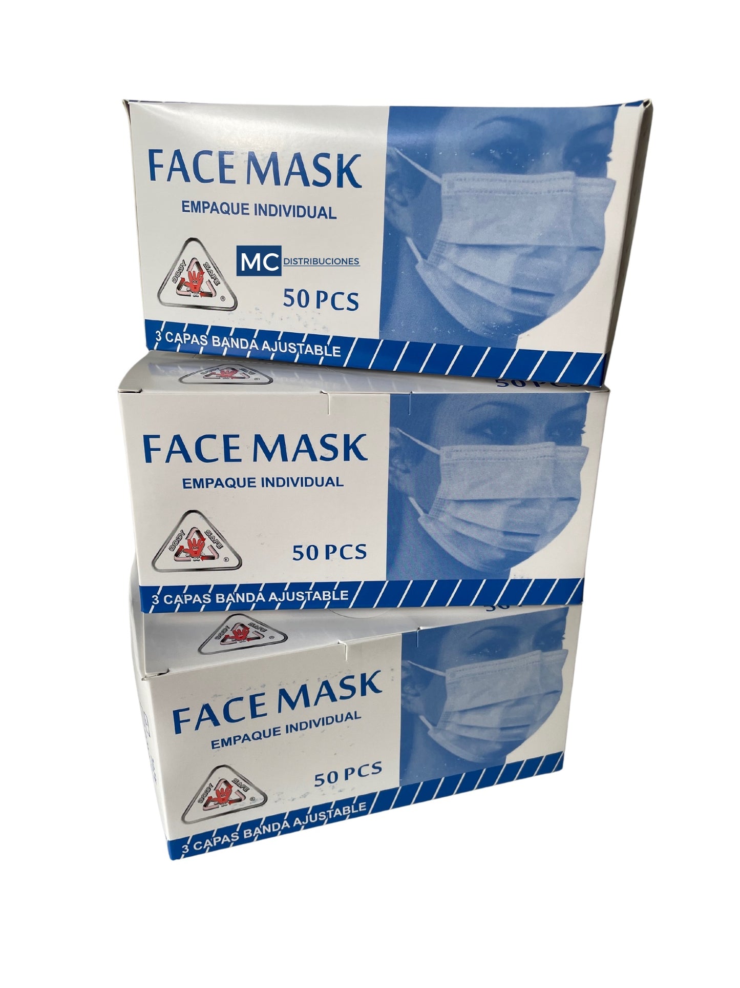 Tapabocas Mascarilla Termosellado Caja x 50 unidades