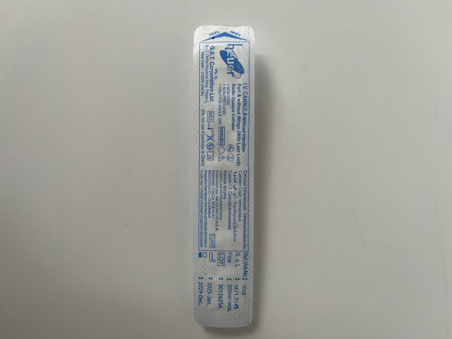Catéter Intravenoso