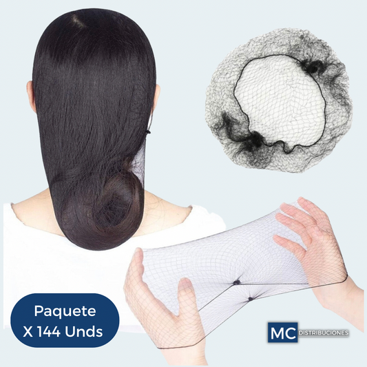 Malla Invisible Para Cabello x144 Unds