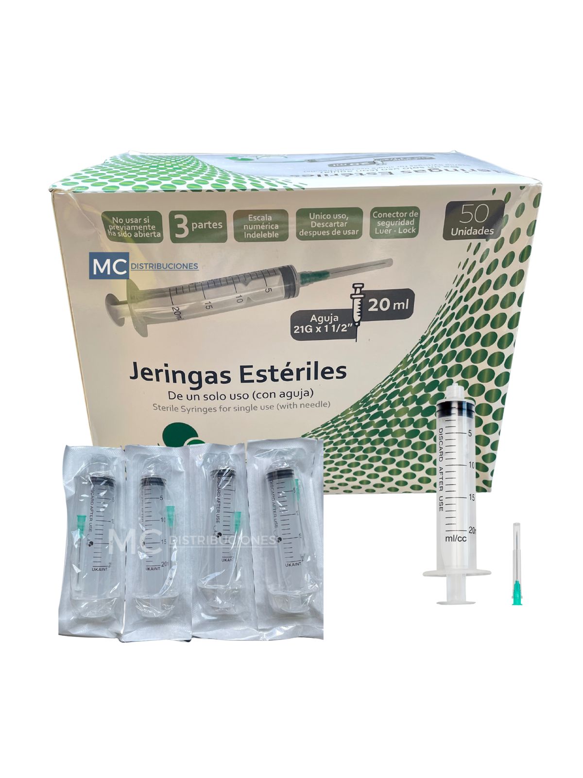 Jeringas Estériles Hipodermicas