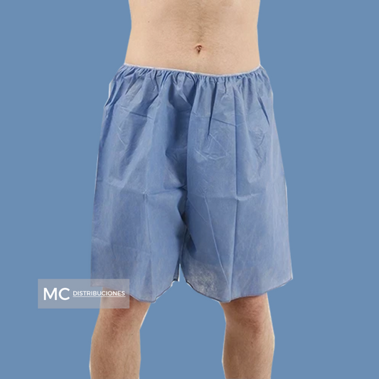 Pantaloneta Desechable Para Caballero Spa