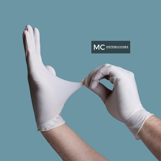 Guantes De Látex Examen Sin Polvo