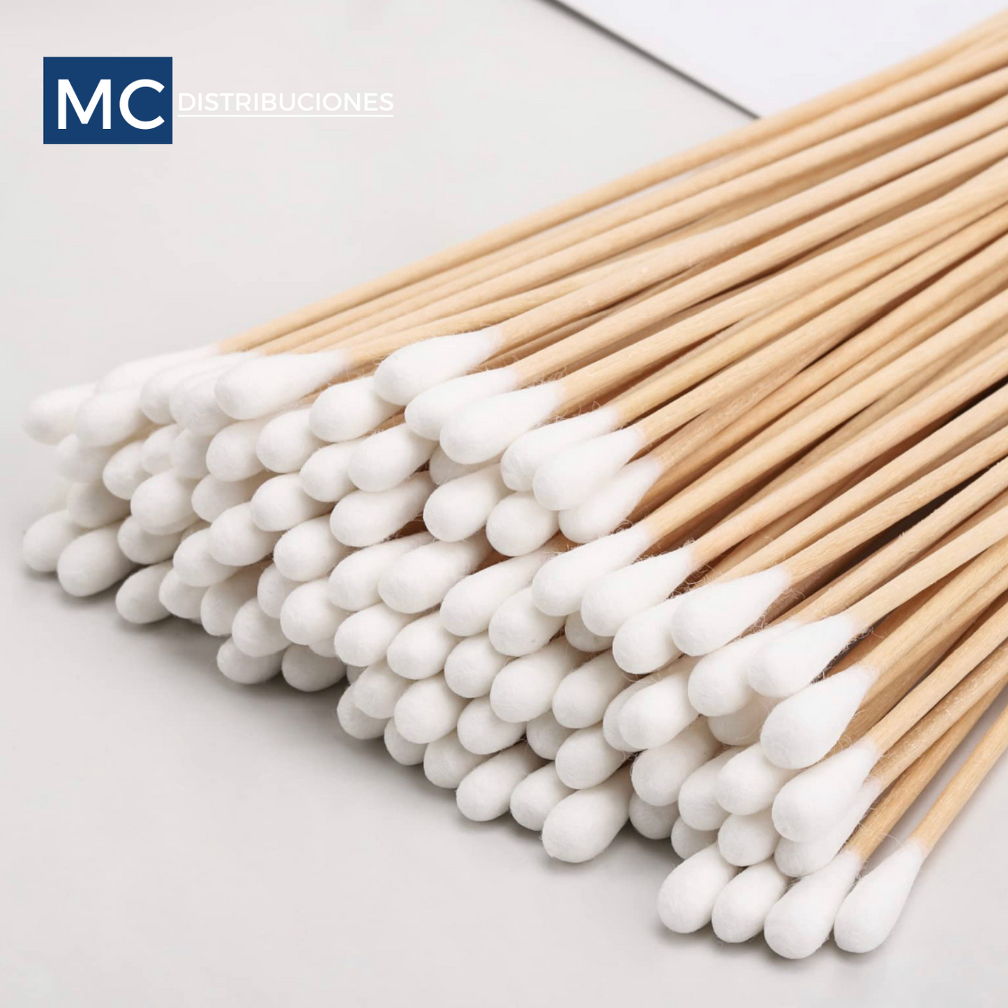 Aplicadores De Madera Con Algodón