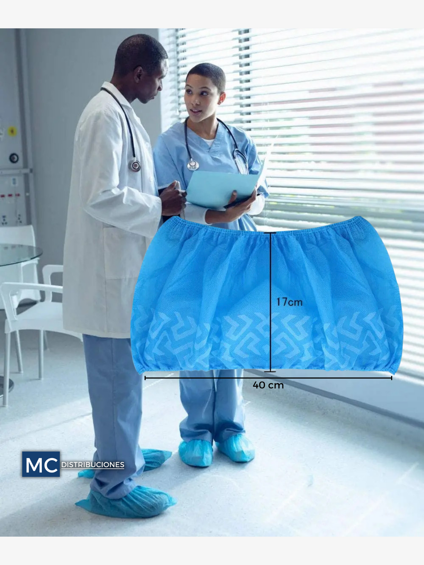 Polainas Antideslizantes Desechables x50 Pares