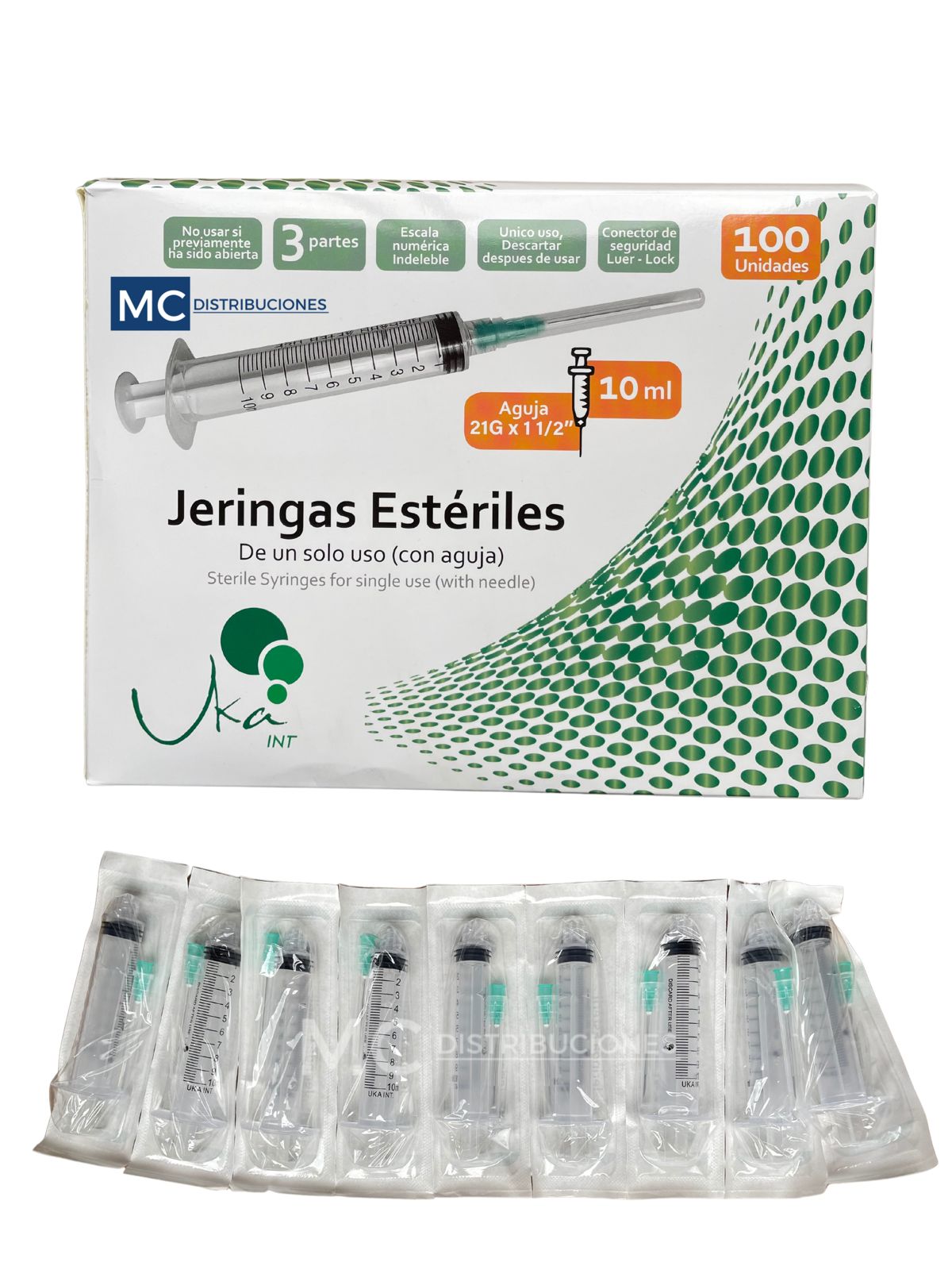 Jeringas Estériles Hipodermicas