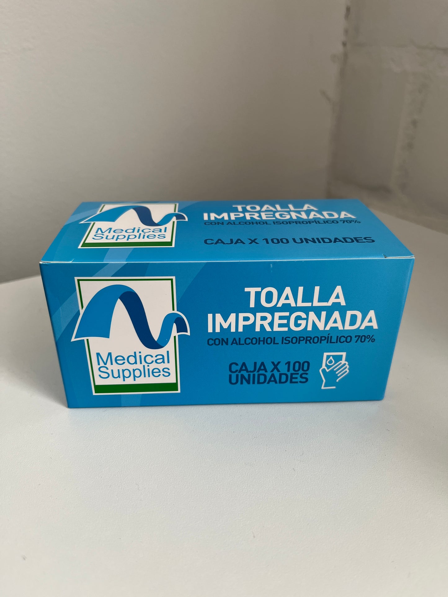 Toalla Impregnada con Alcohol