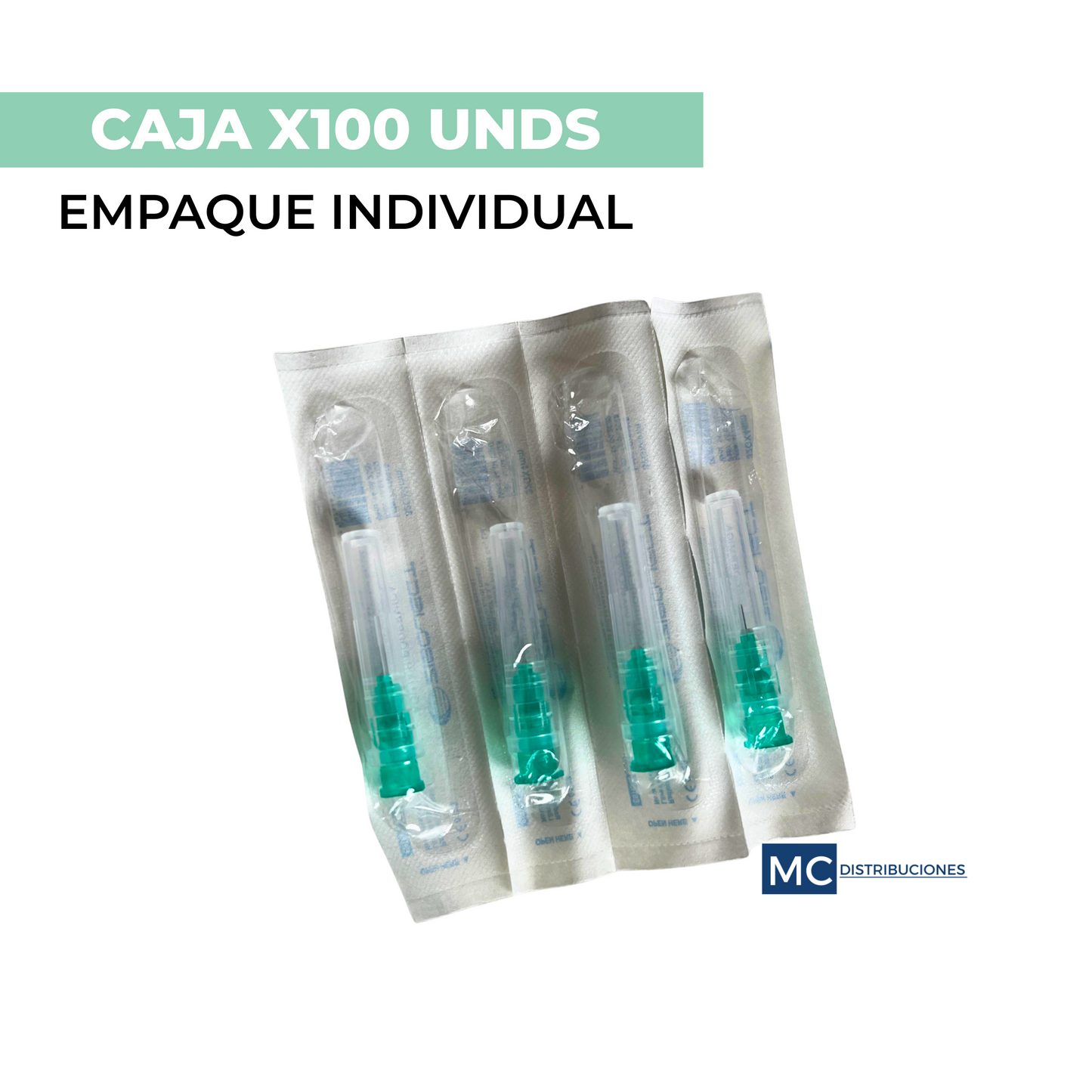 Aguja Mesoterapia 32G x4mm