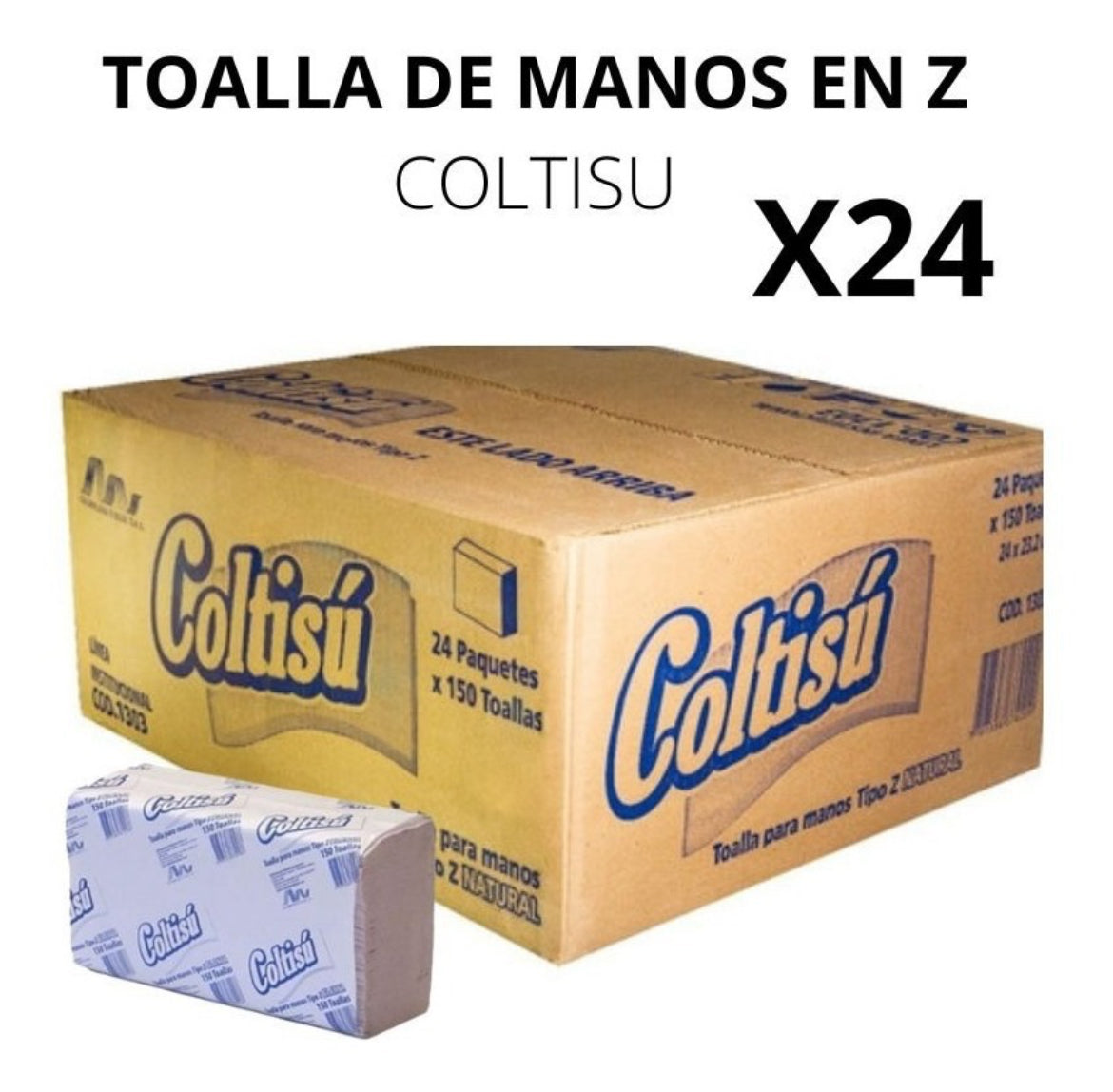 Toalla Para Manos De Papel En Z Coltisu
