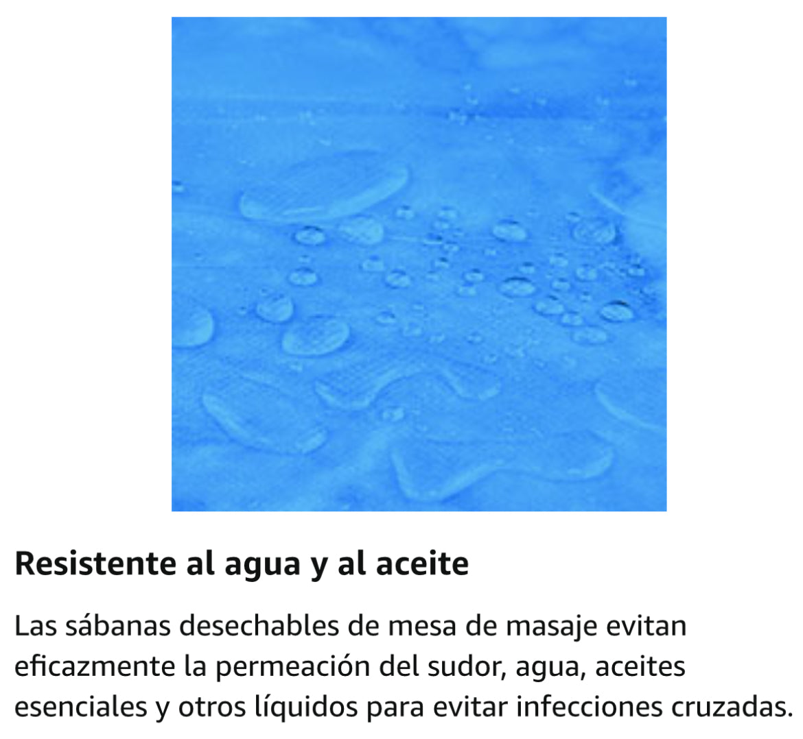 Sobre sabana azul desechable paquete x 10 unds
