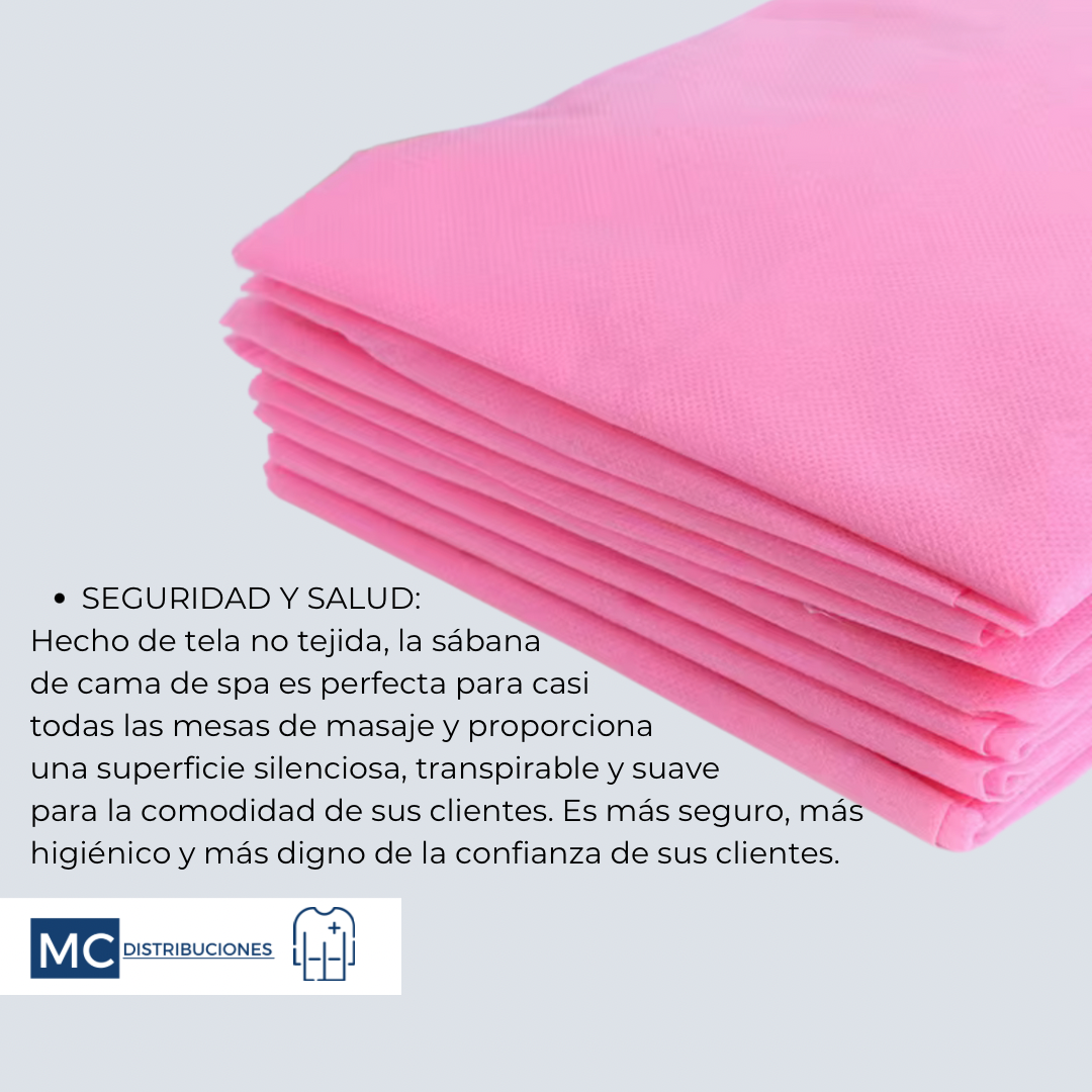 Sobre sabana azul desechable paquete x 10 unds