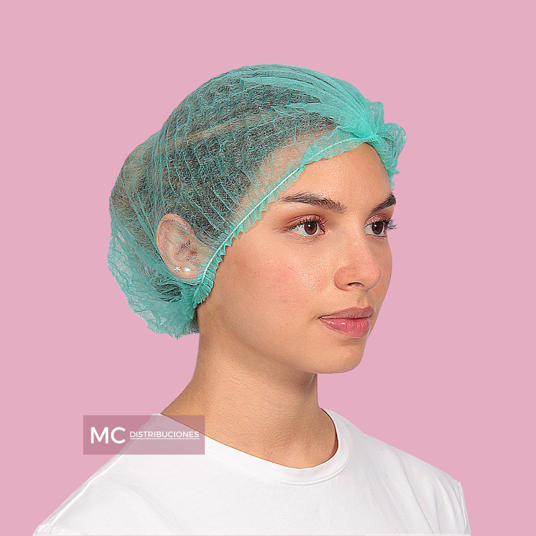 Gorro Oruga / Cofias Desechable x100 Unds
