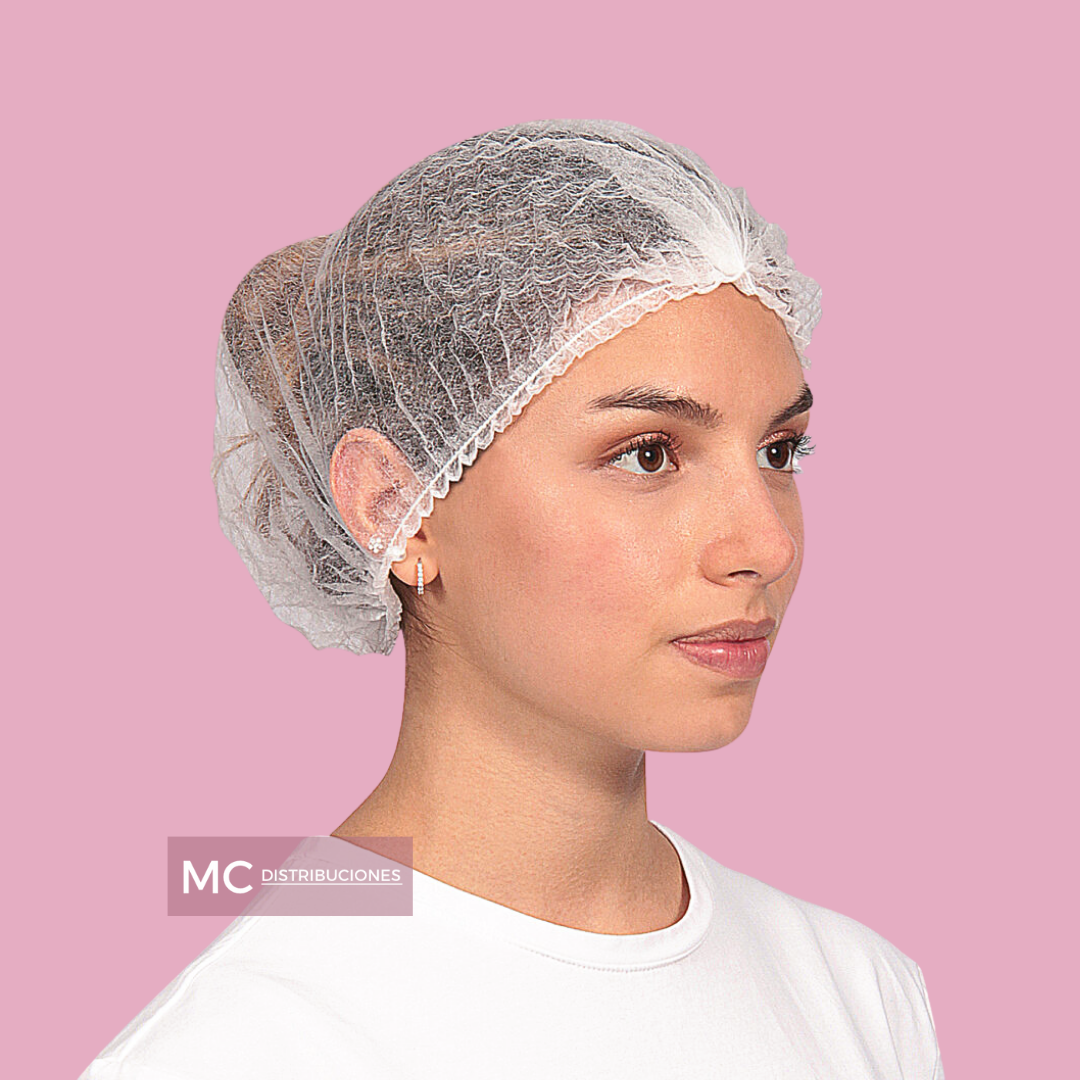 Gorro Oruga / Cofias Desechable x100 Unds