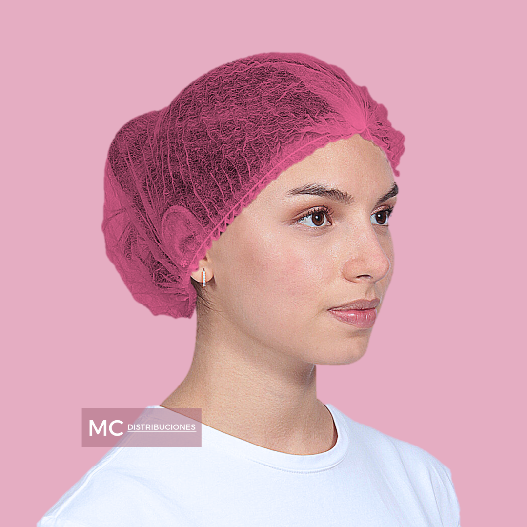 Gorro Oruga / Cofias Desechable x100 Unds