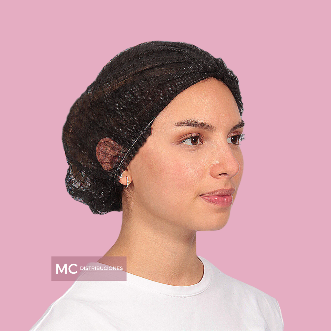 Gorro Oruga / Cofias Desechable x100 Unds