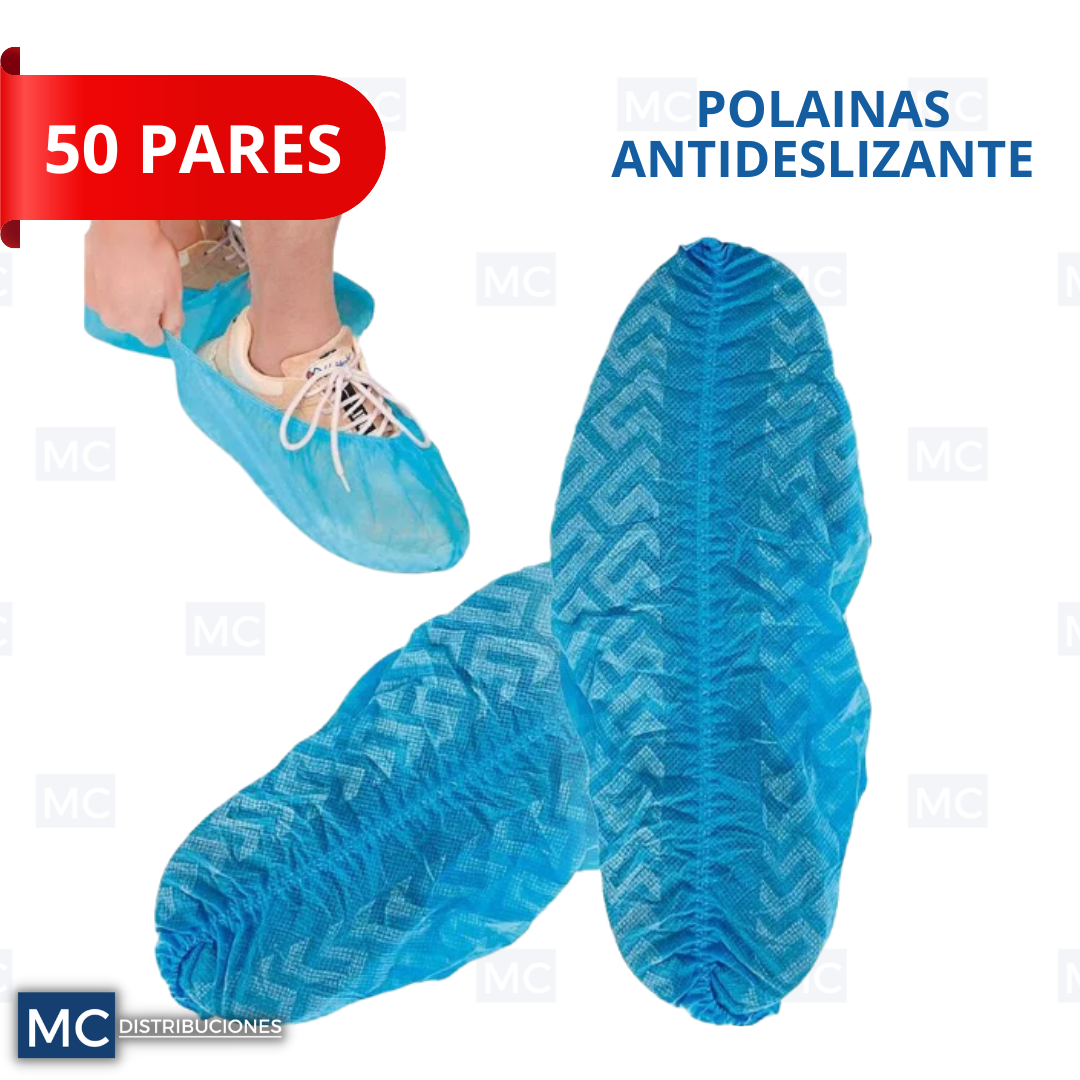 Polainas Antideslizantes Desechables x50 Pares