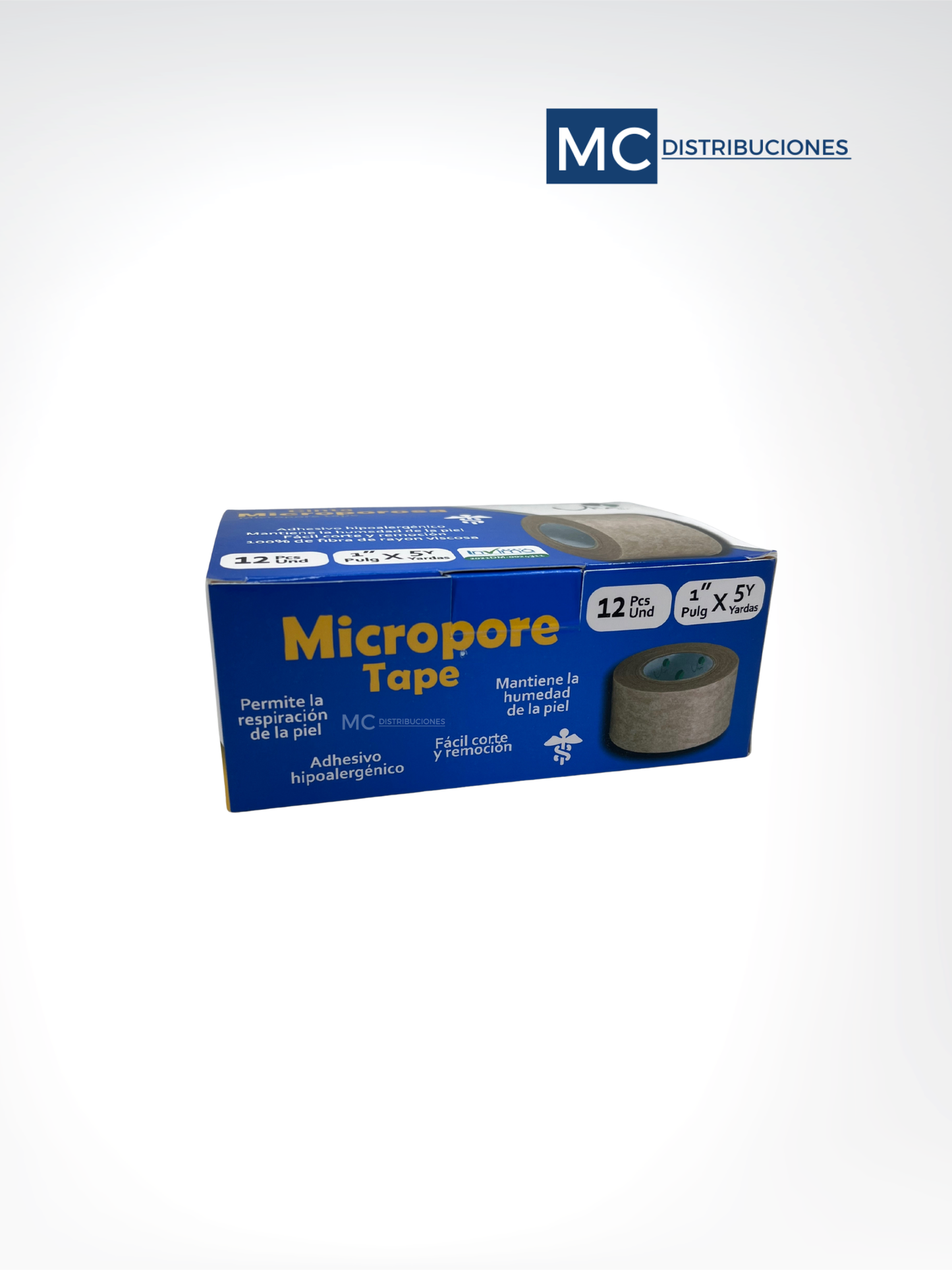 Cinta Microporosa Color Piel