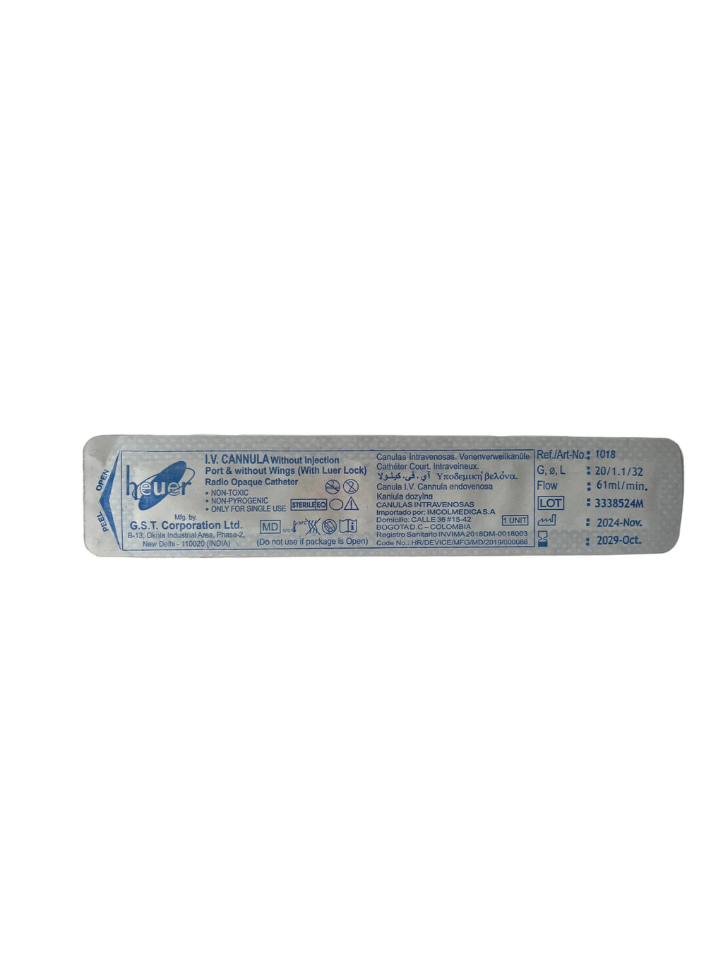 Catéter Intravenoso