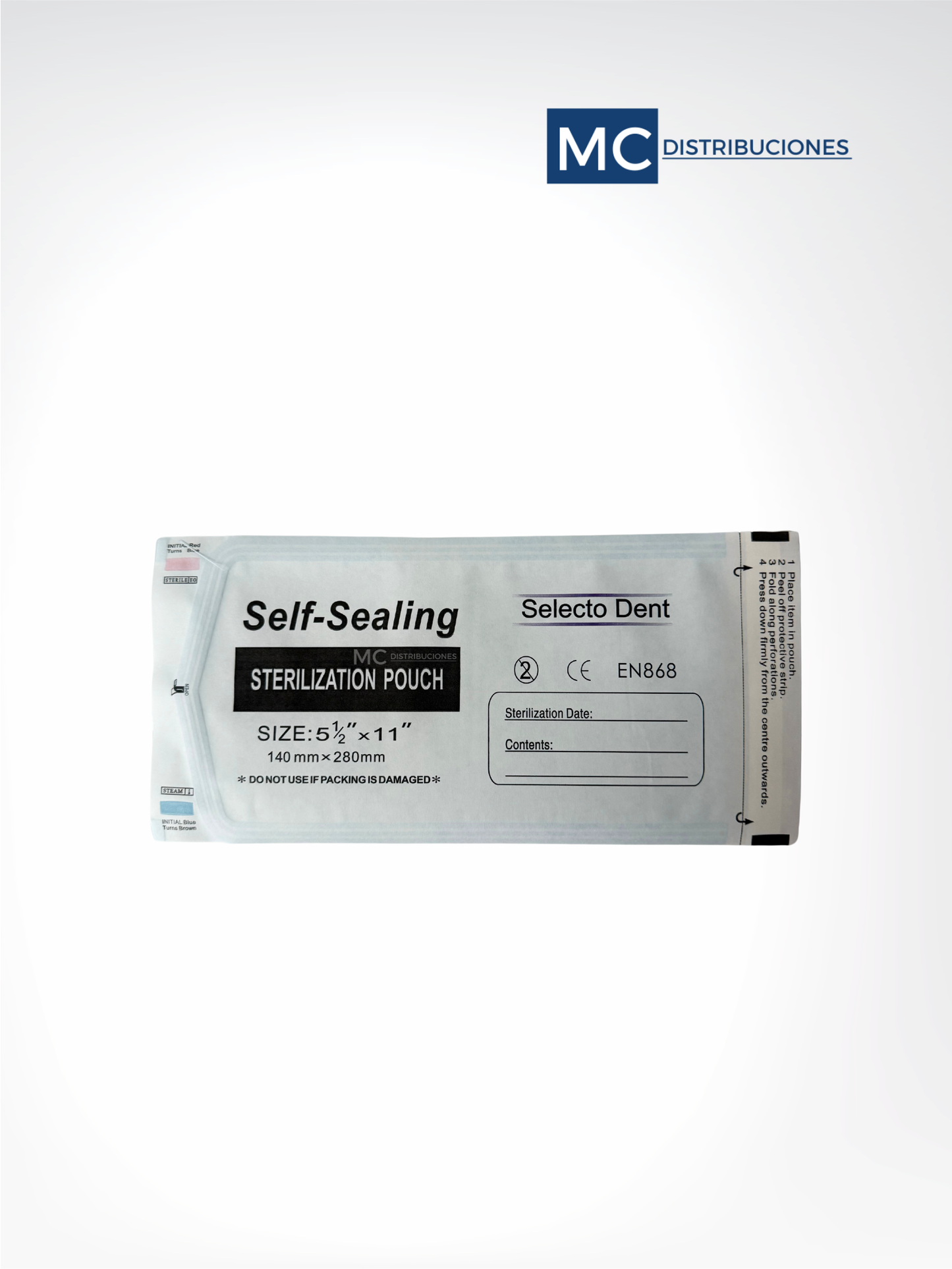 Bolsa para Esterilizar x200 Unds