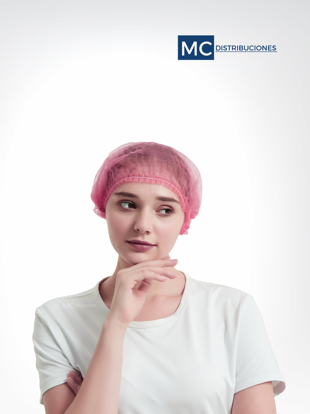 Gorro Oruga / Cofias Desechable x100 Unds