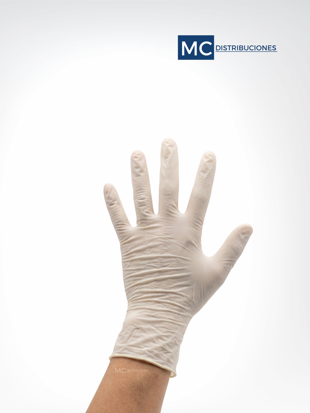 Guantes De Látex Con Polvo Caja x100 Unds