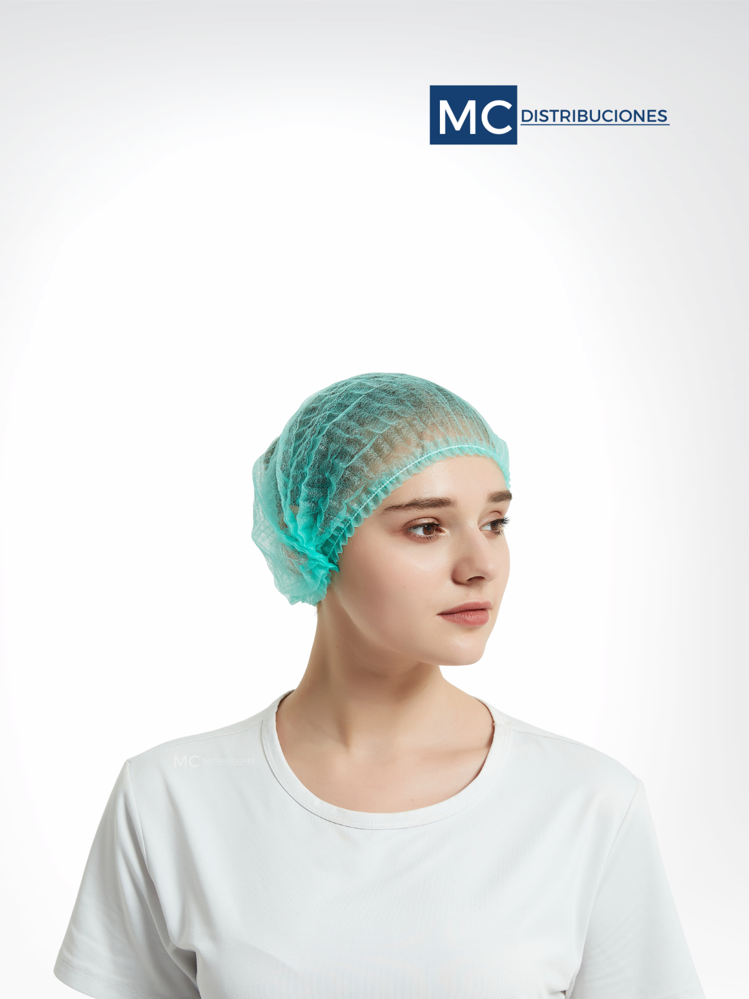 Gorro Oruga / Cofias Desechable x100 Unds