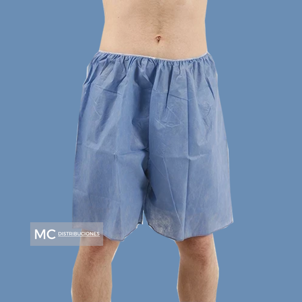 Pantaloneta Desechable Para Caballero Spa