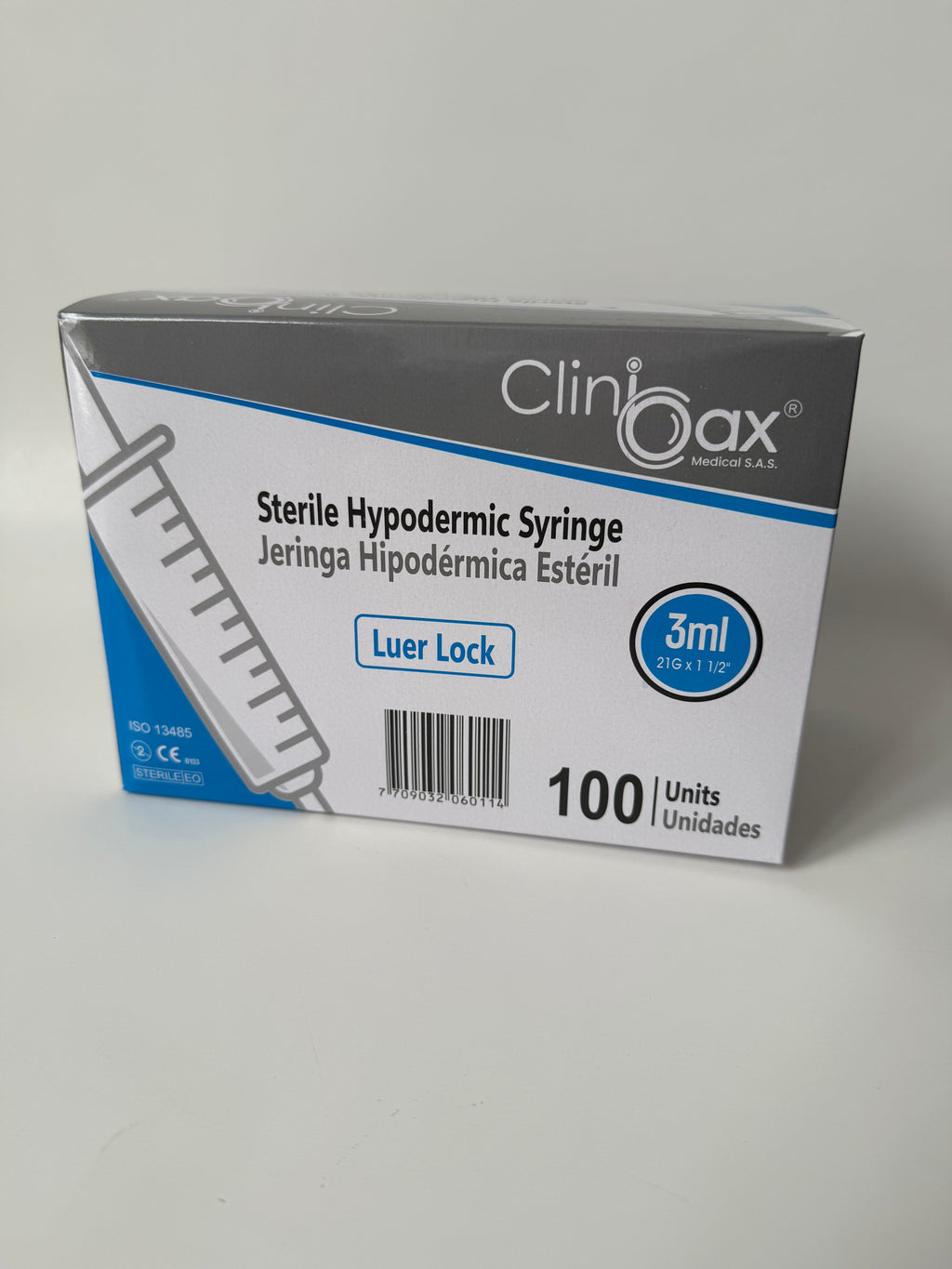 Jeringa Hipodermica Estéril