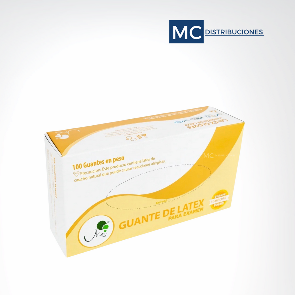 Guantes De Látex Examen Sin Polvo