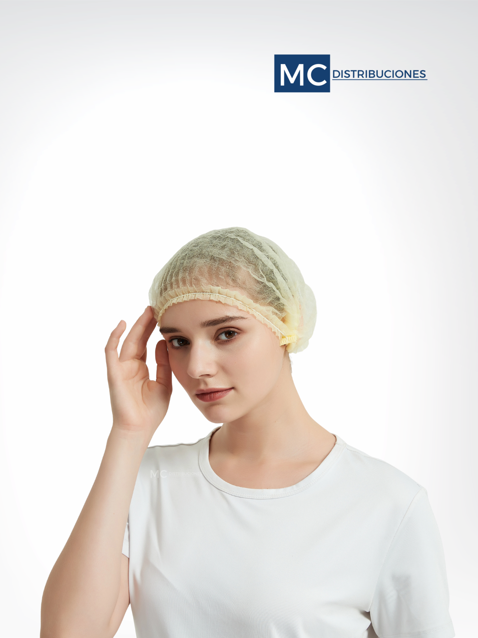 Gorro Oruga / Cofias Desechable x100 Unds