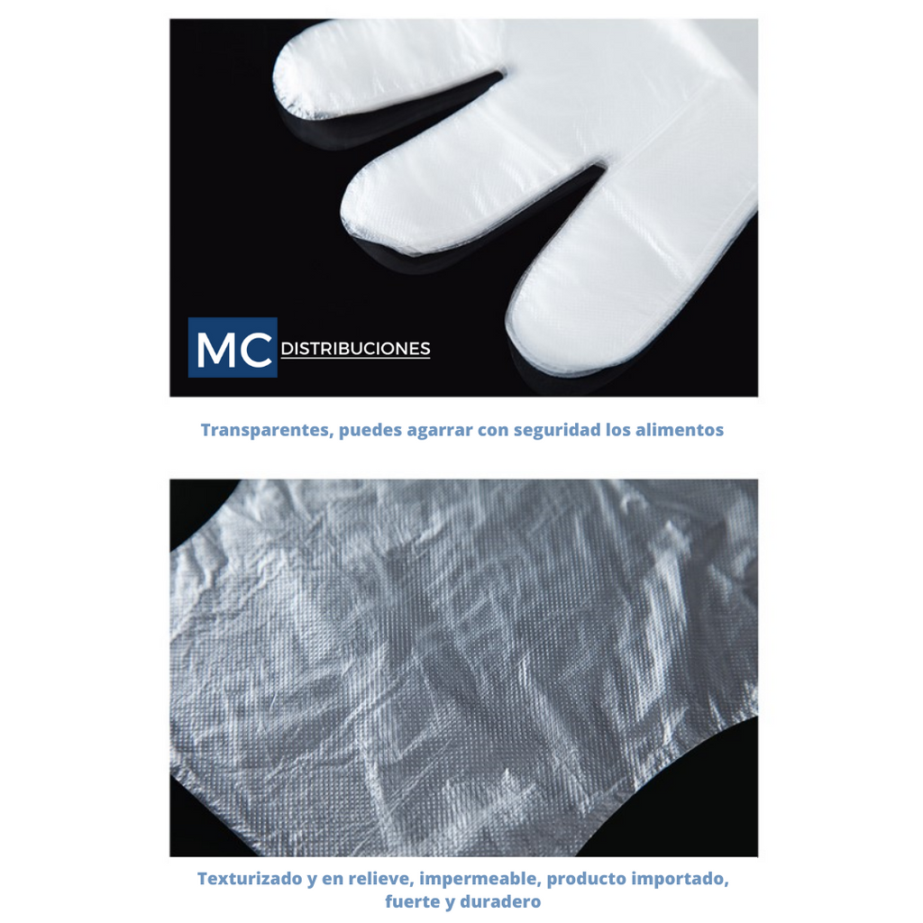 Guantes de Manipulación x100