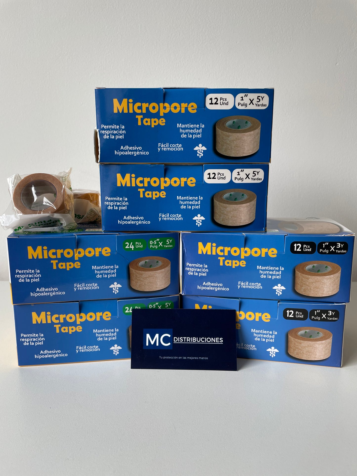 Cinta Microporosa Color Piel