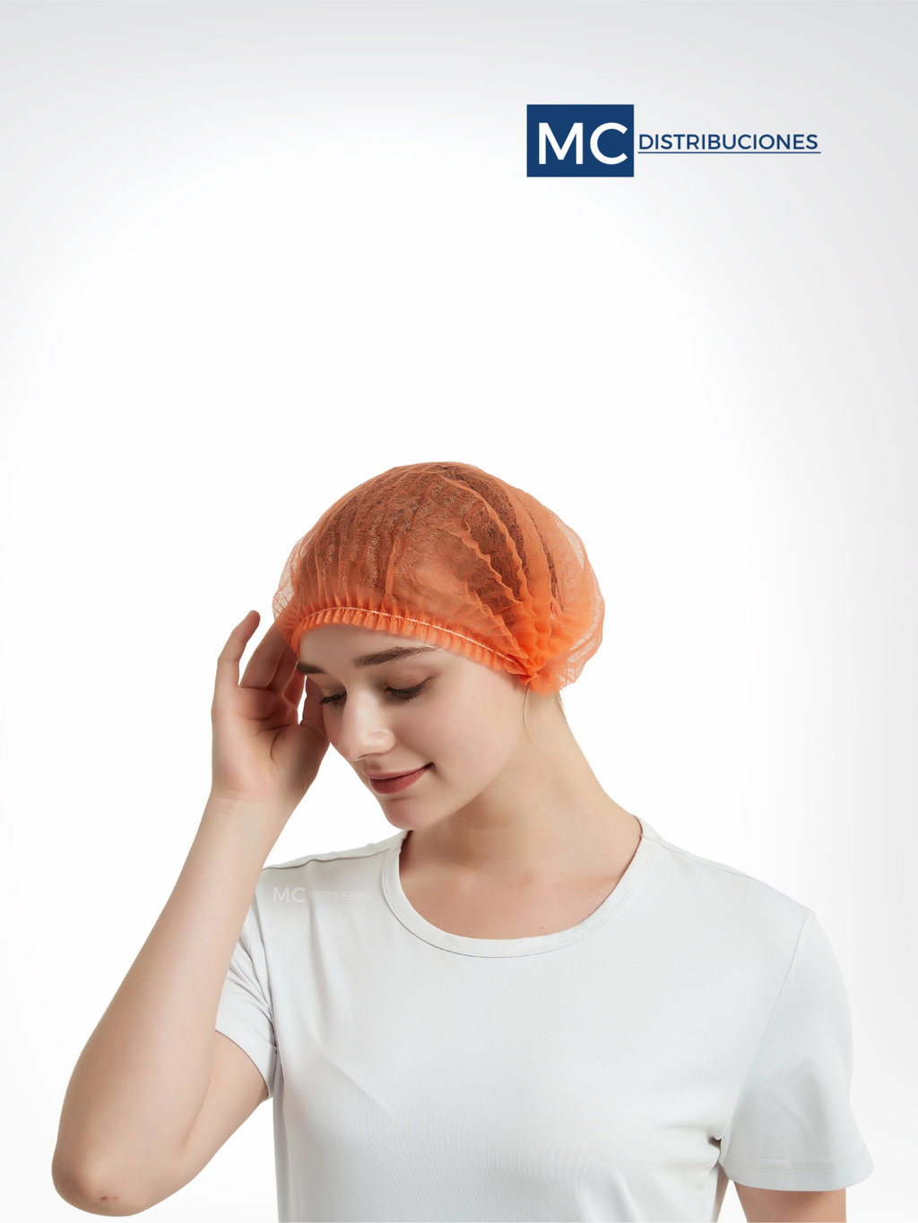 Gorro Oruga / Cofias Desechable x100 Unds