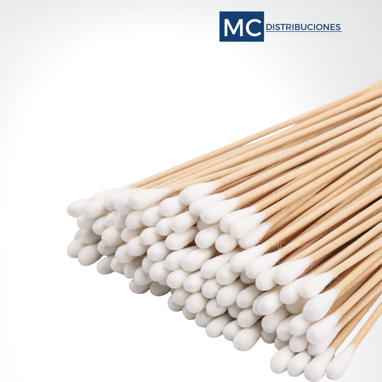Aplicadores De Madera Con Algodón
