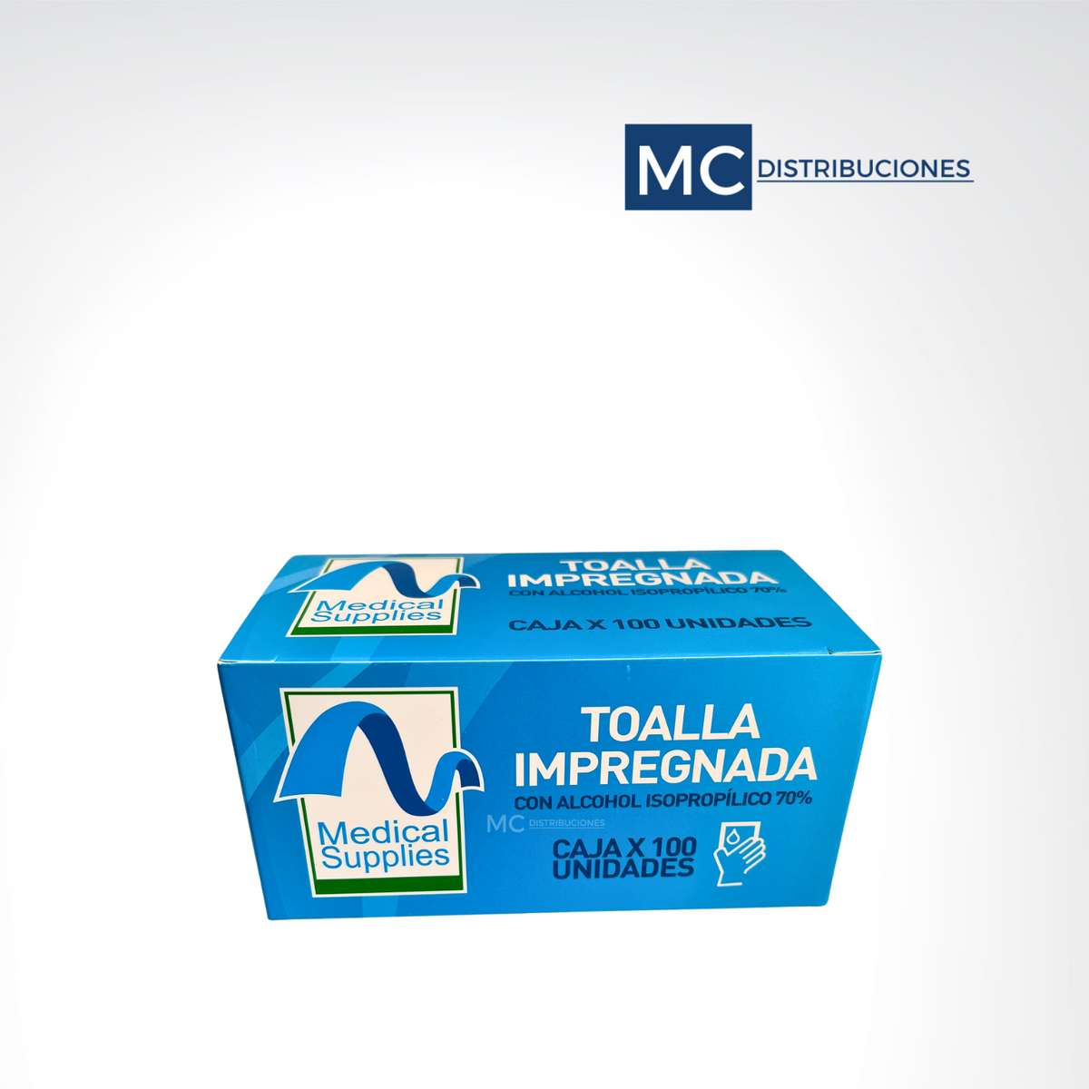 Toalla Impregnada con Alcohol