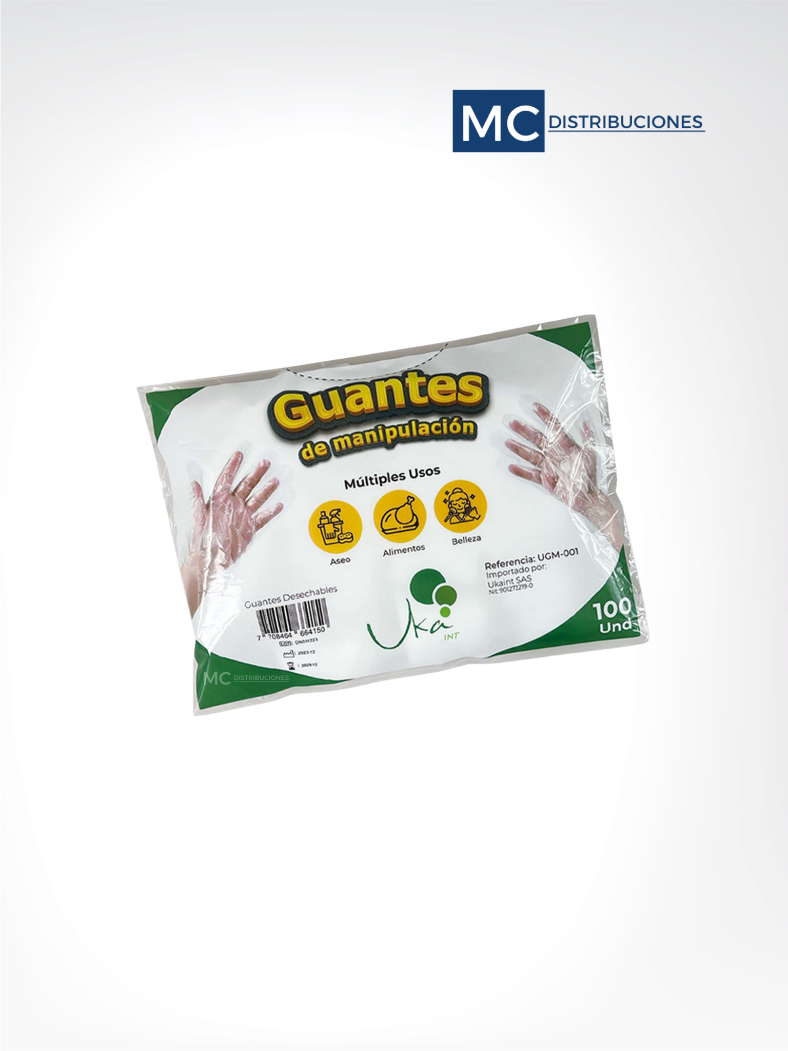Guantes de Manipulación x100