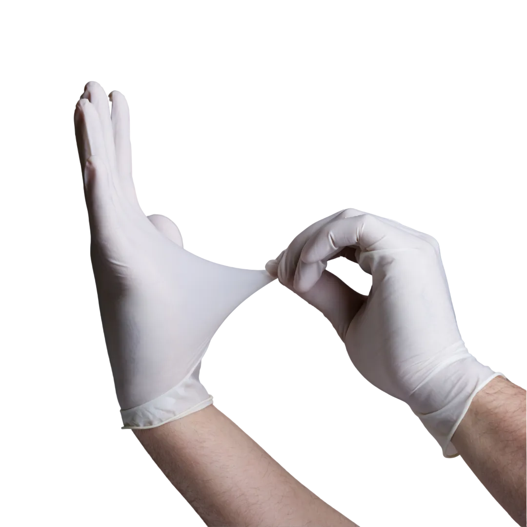 Guantes De Látex Examen Sin Polvo