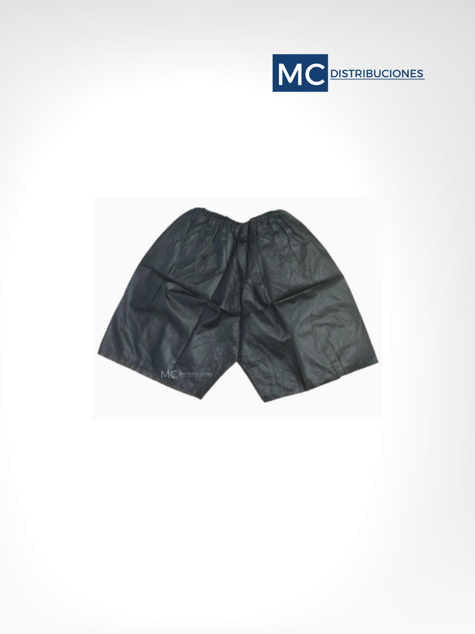 Pantaloneta Desechable Para Caballero Spa