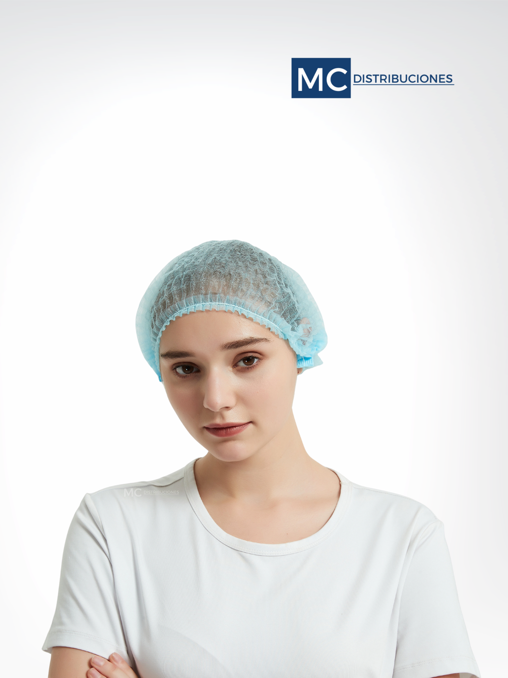 Gorro Oruga / Cofias Desechable x100 Unds