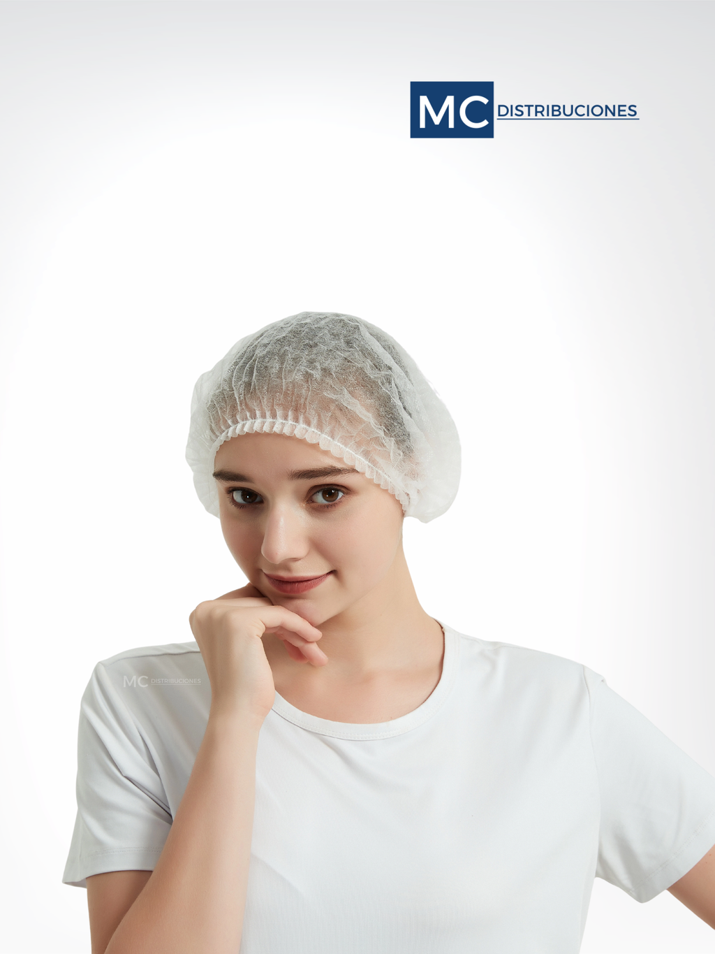 Gorro Oruga / Cofias Desechable x100 Unds