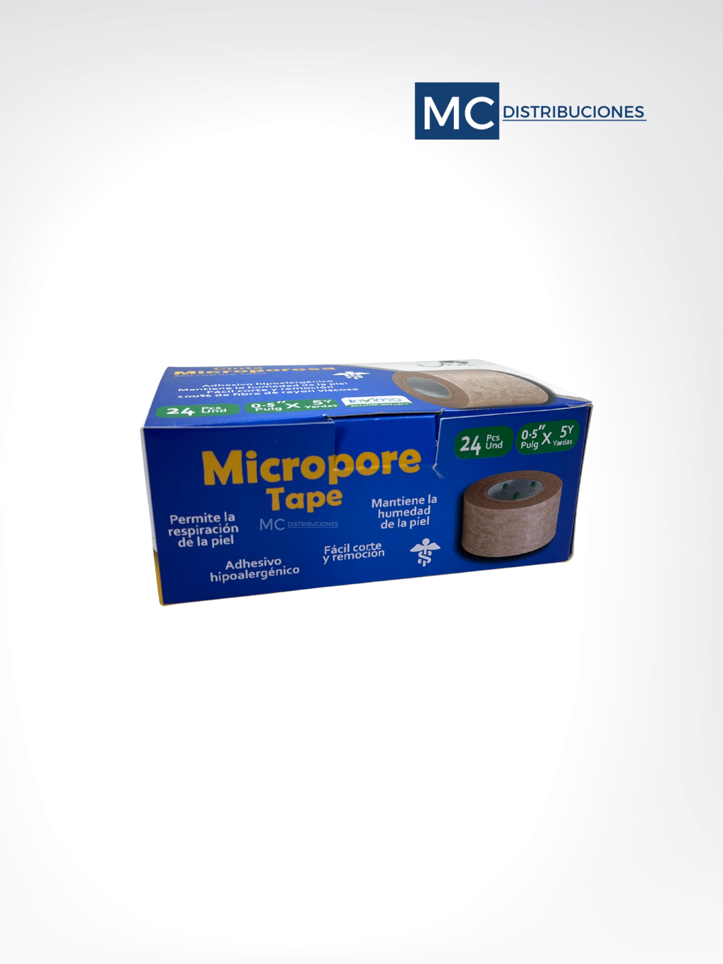 Cinta Microporosa Color Piel