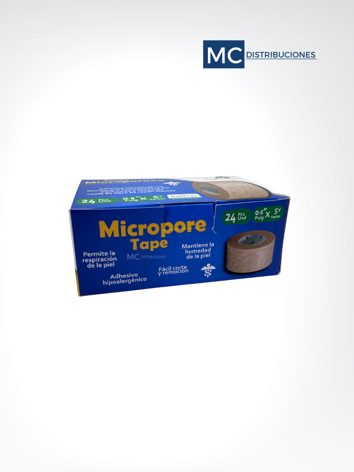 Cinta Microporosa Color Piel