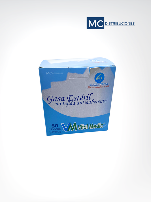 Gasa Estéril 7.5cm x 7.5cm