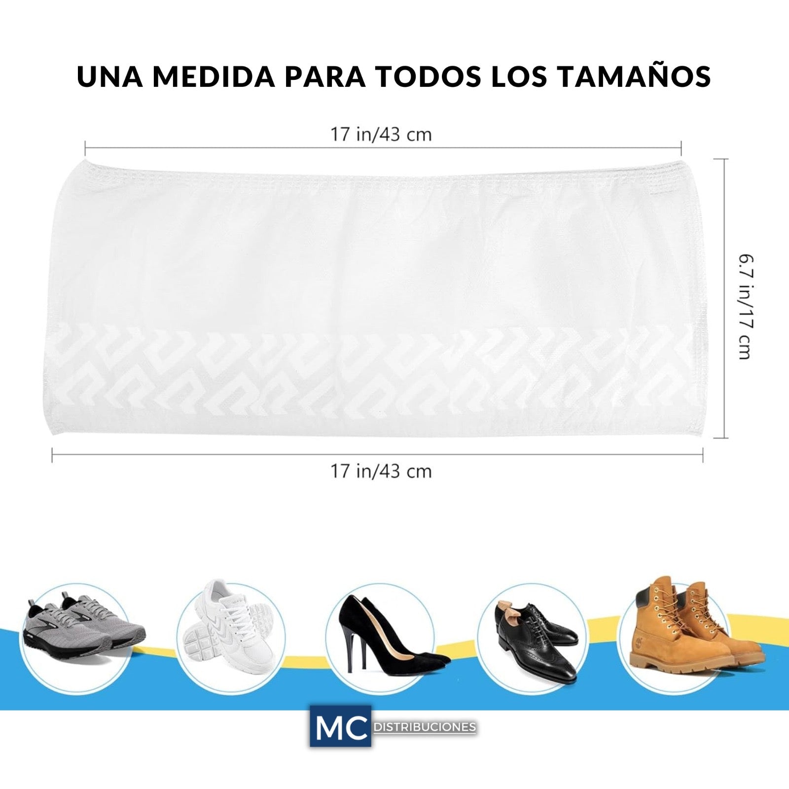 Polainas Antideslizantes Desechables x50 Pares