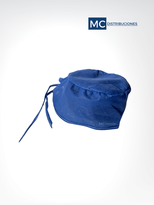 Gorro Cirujano de Amarre Desechable x20 Und