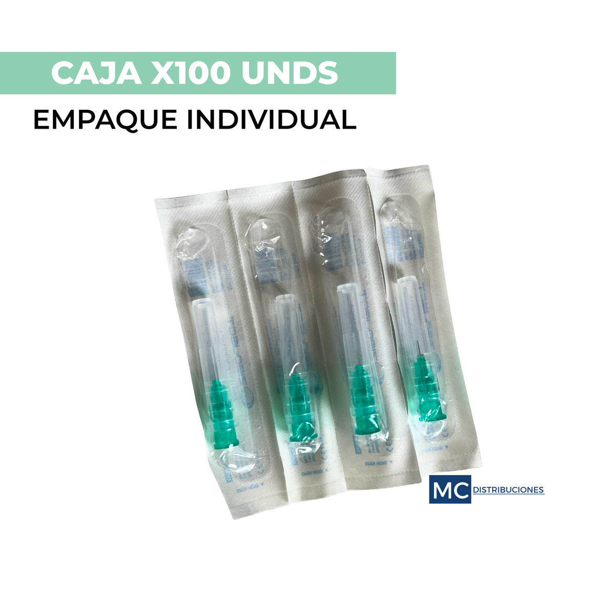 Aguja Mesoterapia 32G x4mm