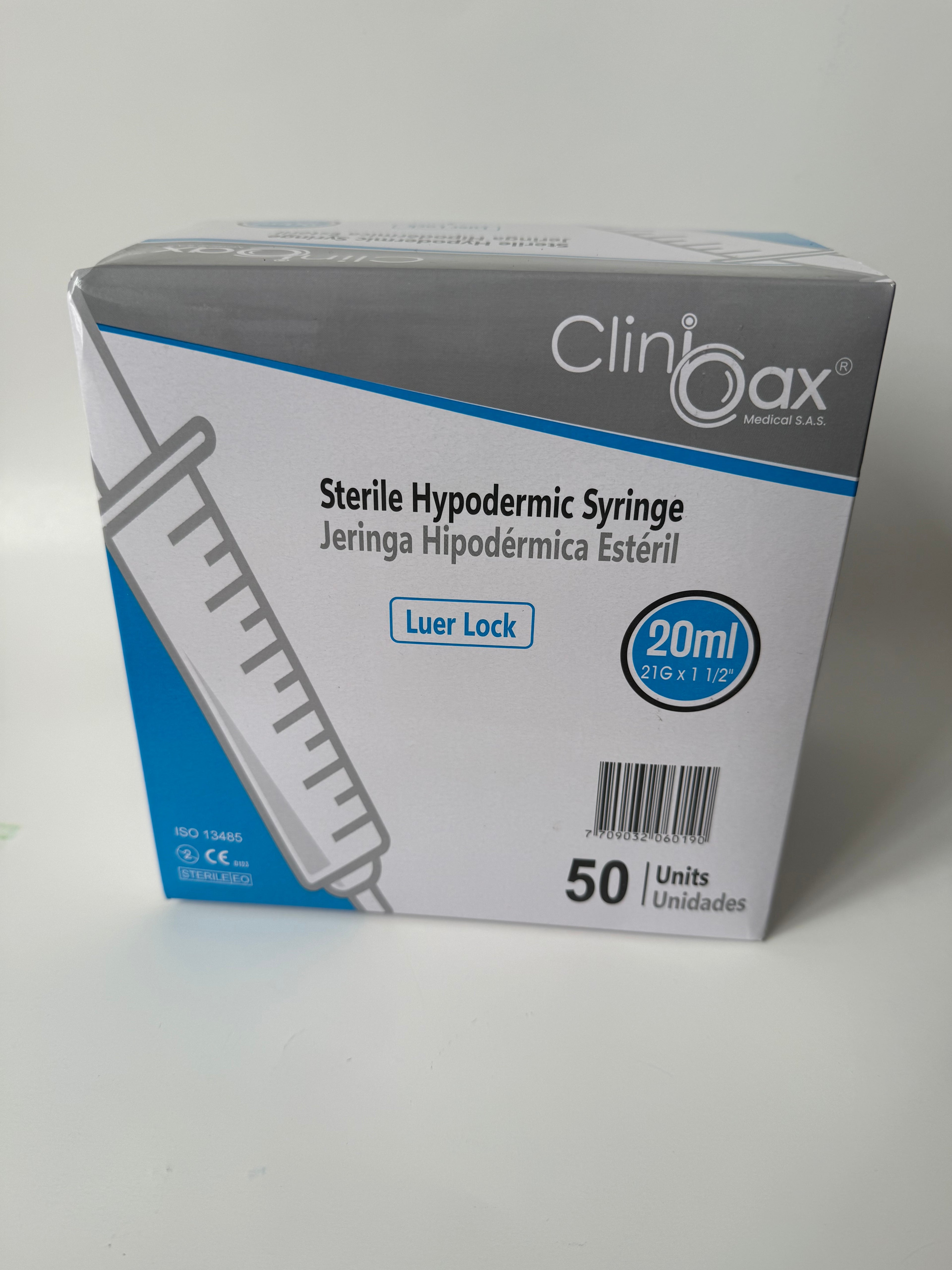 Jeringa Hipodermica Estéril