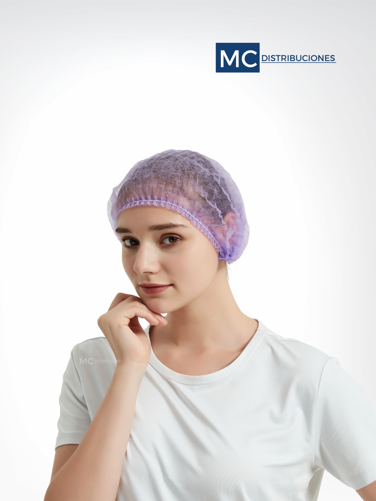 Gorro Oruga / Cofias Desechable x100 Unds