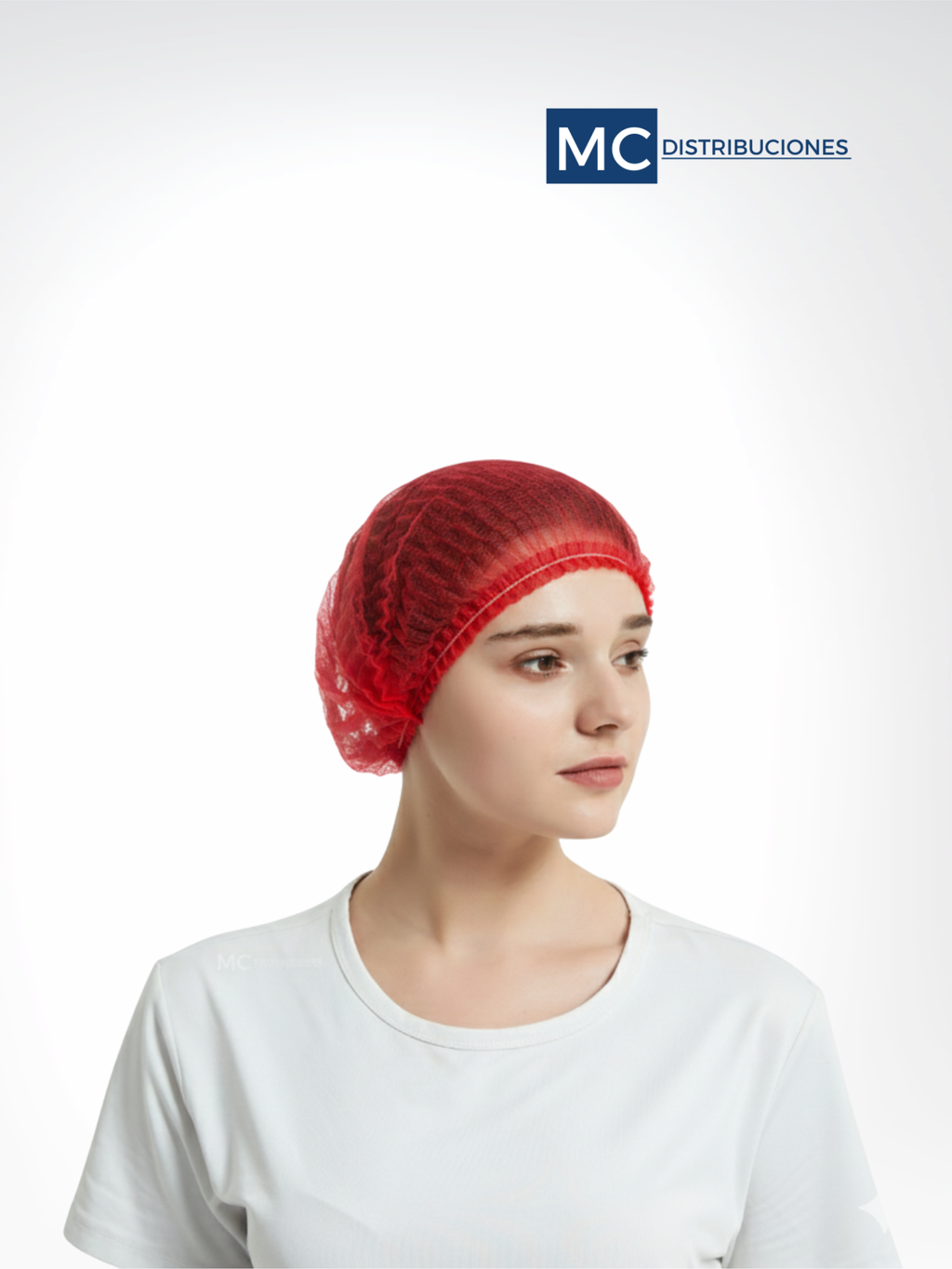 Gorro Oruga / Cofias Desechable x100 Unds