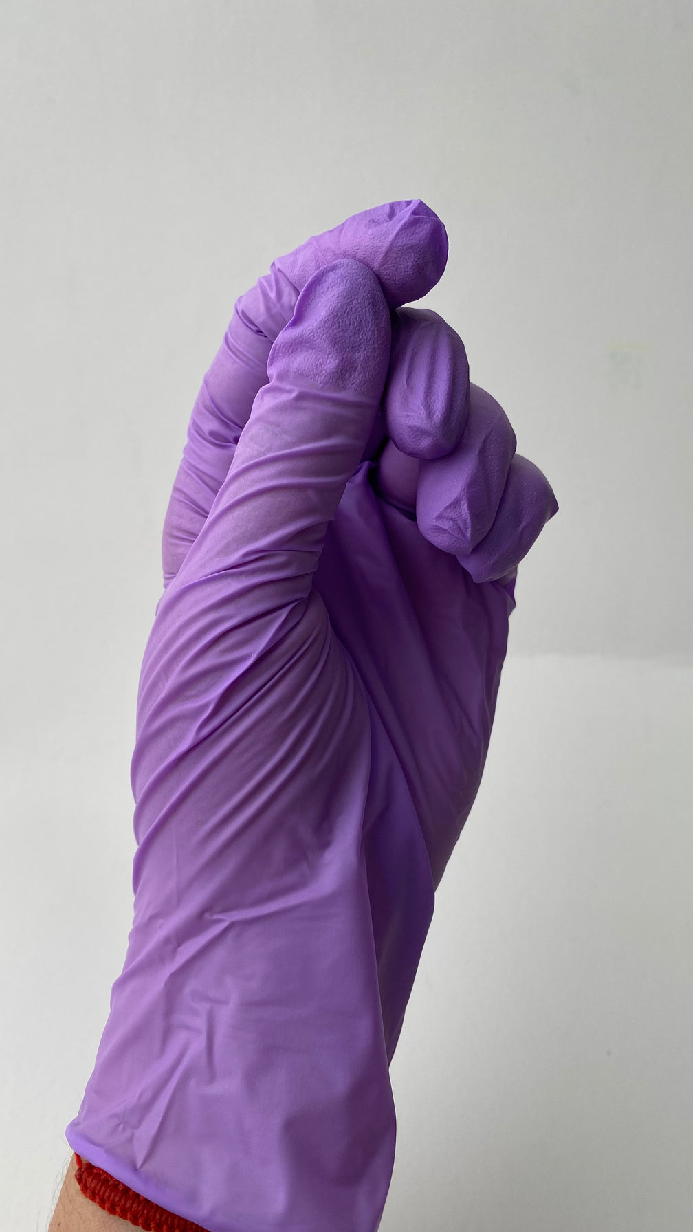 Guantes De Nitrilo Lila Caja x100 Unds