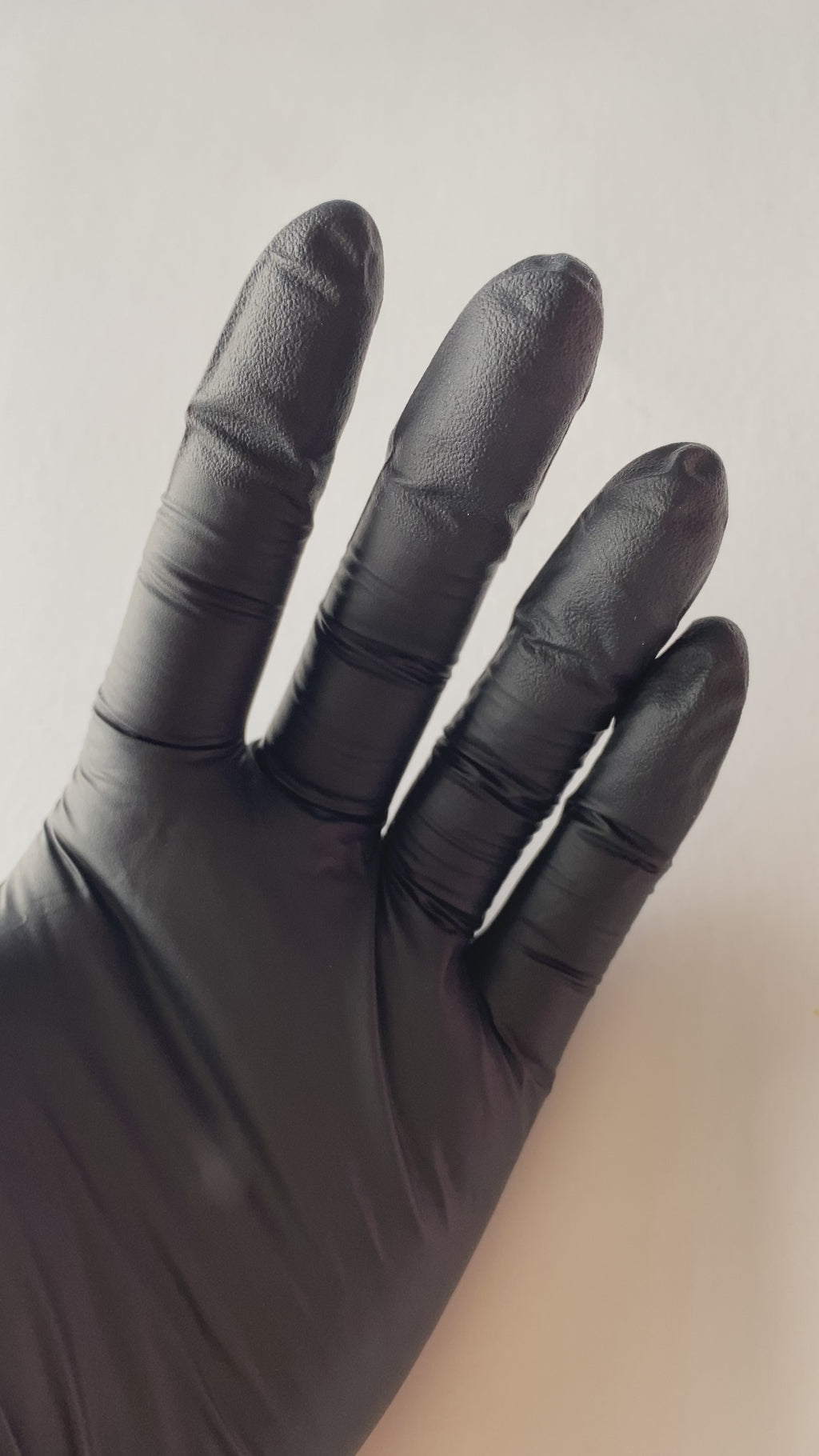 Guantes De Nitrilo Negro Caja x100 Unds